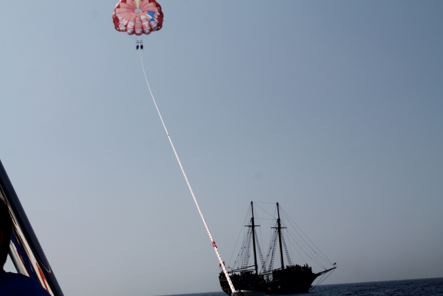 Parascending para dos personas